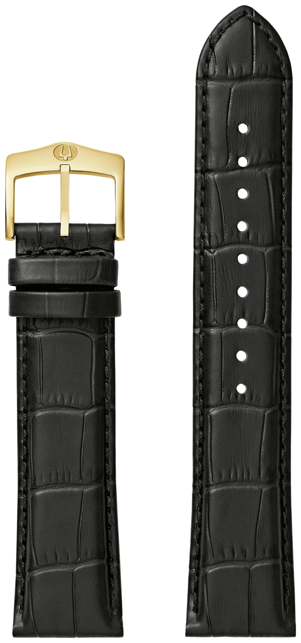Dial Black Leather Strap 9S22006GT | Bulova